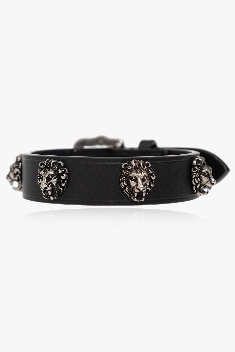 Black Leather bracelet Soho Gucci Soho